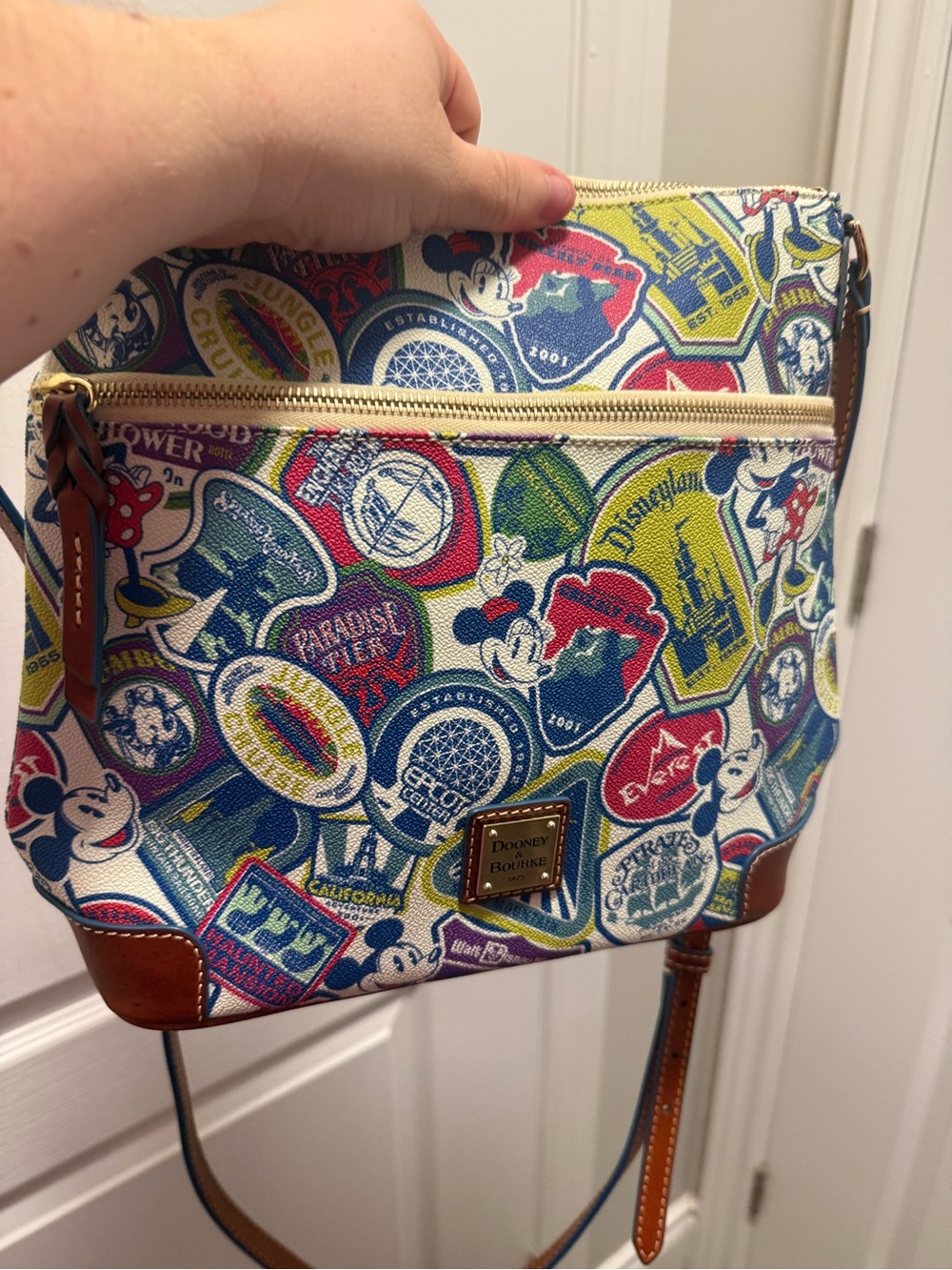 Dooney & Bourke Disney Patchwork Crossbody